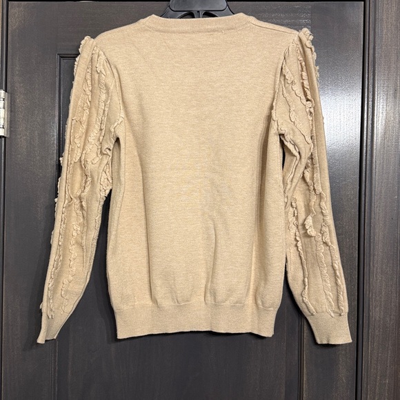 BiBi women’s camel color crewneck Sweater‎ M - Picture 7 of 7